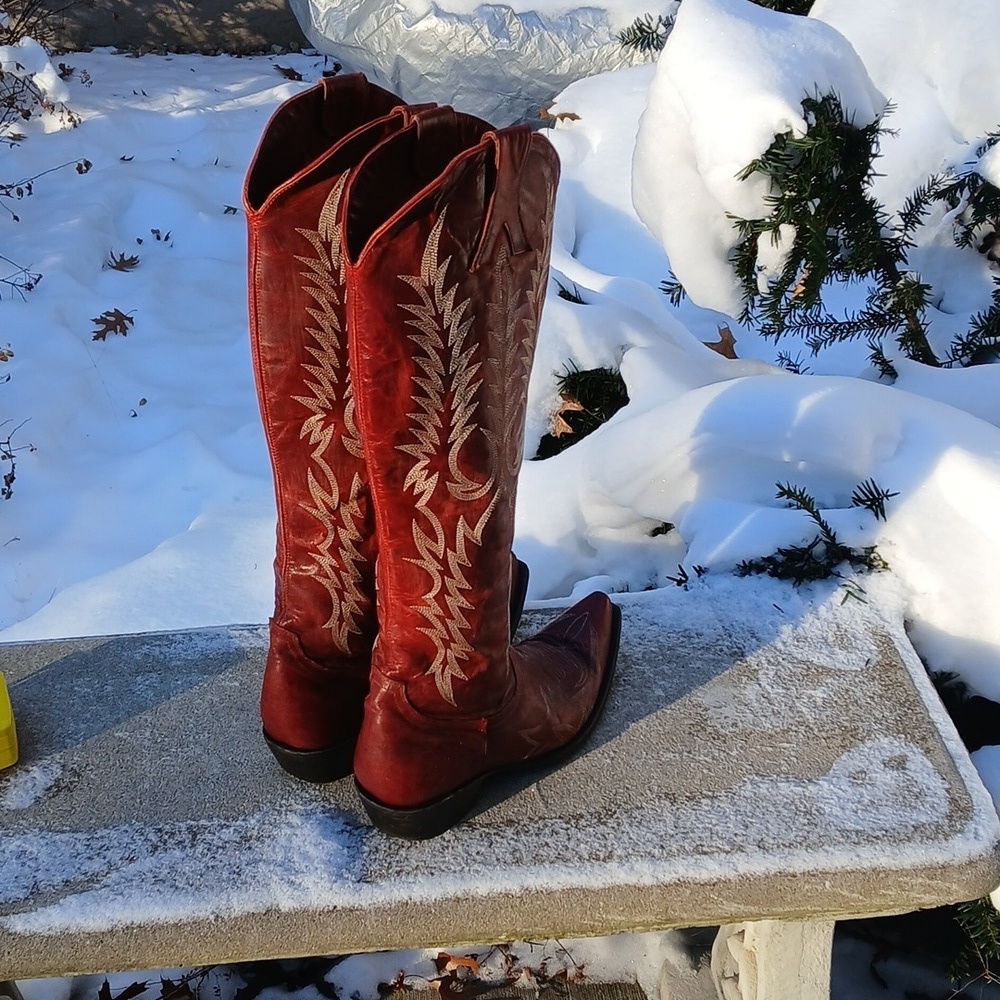 Old Gringo Red Mayra Boot Sz 9B - Picture 7 of 16